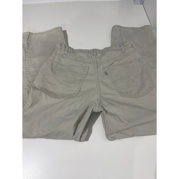 Levi’s Silvertab Men’s Pants 32x30 – Straight Loose Fit – Khaki Cotton - Picture 4 of 7